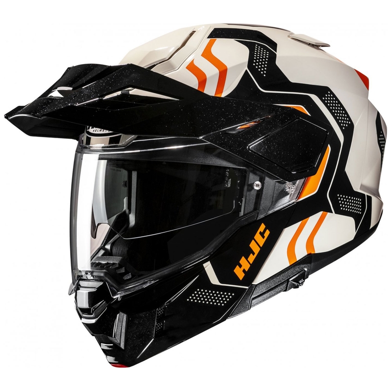 Kask motocyklowy HJC i80 Velly MC7 typu flip-up beżowo-czarny