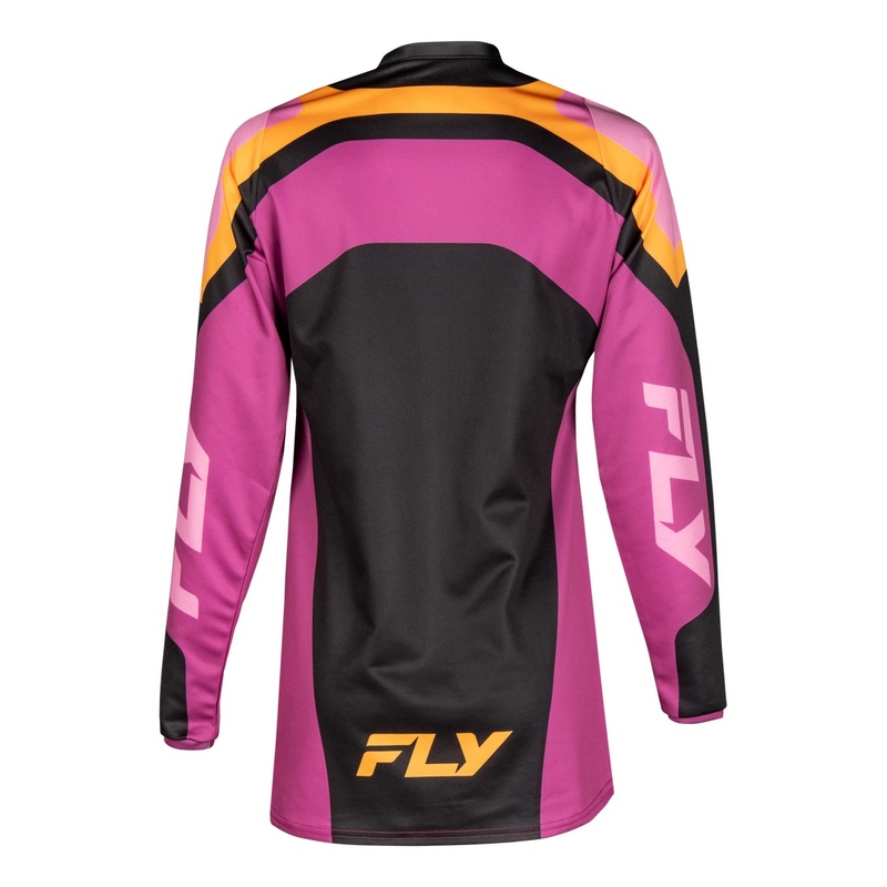 Damska koszulka motocrossowa FLY Racing F-16 w kolorze czarno-żółtym