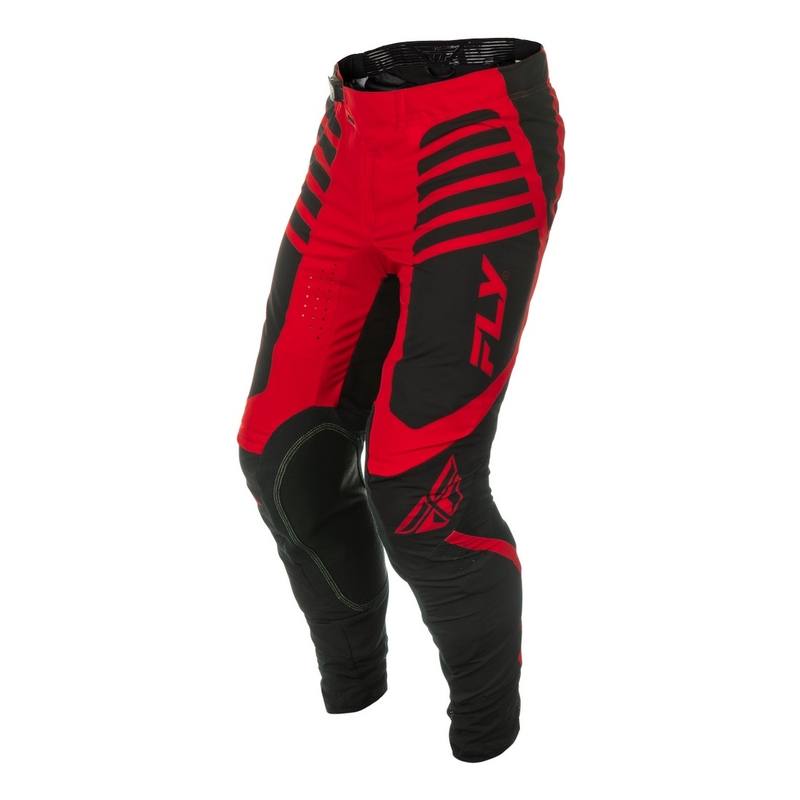 Spodnie motocrossowe FLY Racing Lite czarno-czerwone