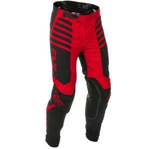 Spodnie motocrossowe FLY Racing Lite czarno-czerwone
