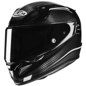 Kask motocyklowy integralny HJC RPHA 12 CARBON Keres MC5 czarno-biały