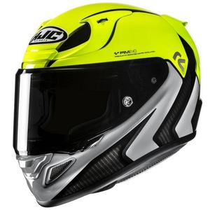 Kask motocyklowy integralny HJC RPHA 12 Kos MC3H fluo zielono-szaro-czarny
