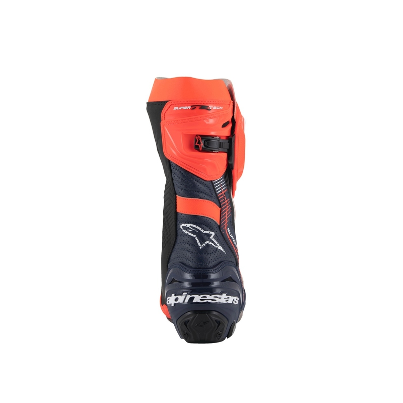 Buty motocyklowe Alpinestars Supertech R Vented Limited Edition MM93 Marc Marquez Fluo czerwono-niebiesko-czarne
