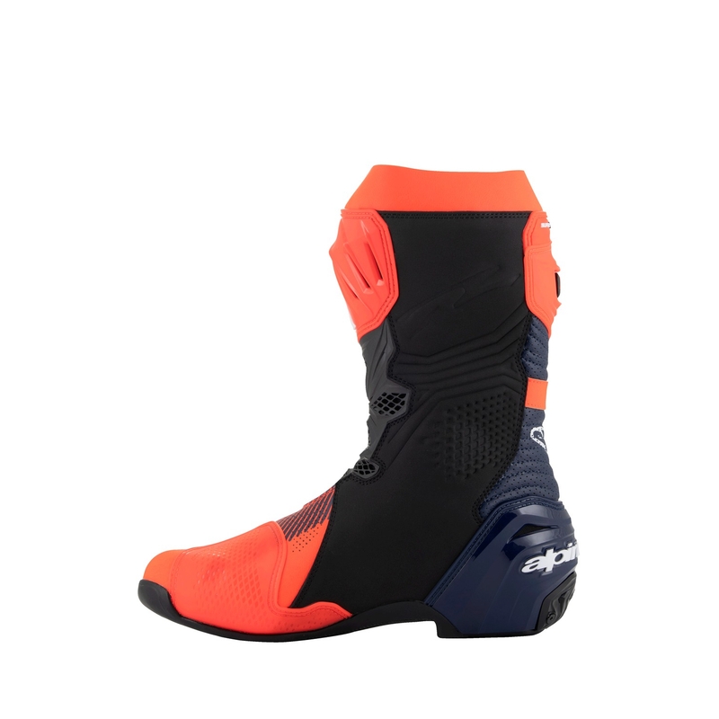 Buty motocyklowe Alpinestars Supertech R Vented Limited Edition MM93 Marc Marquez Fluo czerwono-niebiesko-czarne