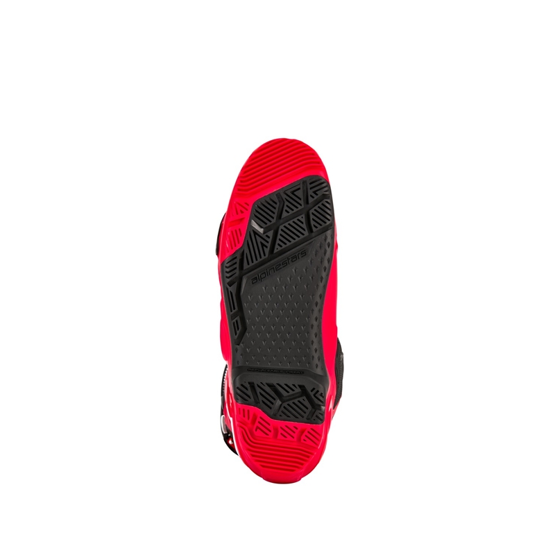Buty motocyklowe Alpinestars Tech 10 Enduro czerwono-czarno-białe