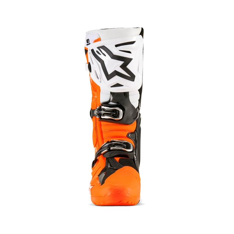 Buty motocyklowe Alpinestars Tech 10 Enduro fluo pomarańczowo-czarno-białe