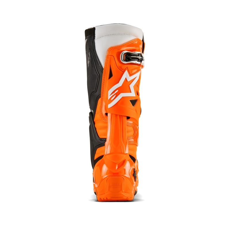 Buty motocyklowe Alpinestars Tech 10 Enduro fluo pomarańczowo-czarno-białe