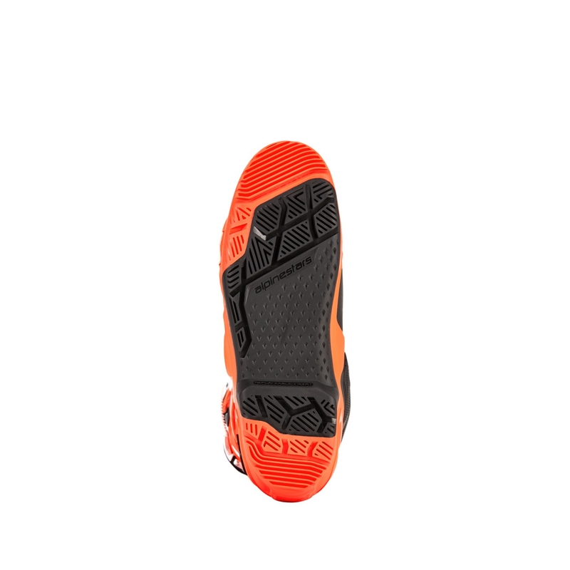 Buty motocyklowe Alpinestars Tech 10 Enduro fluo pomarańczowo-czarno-białe