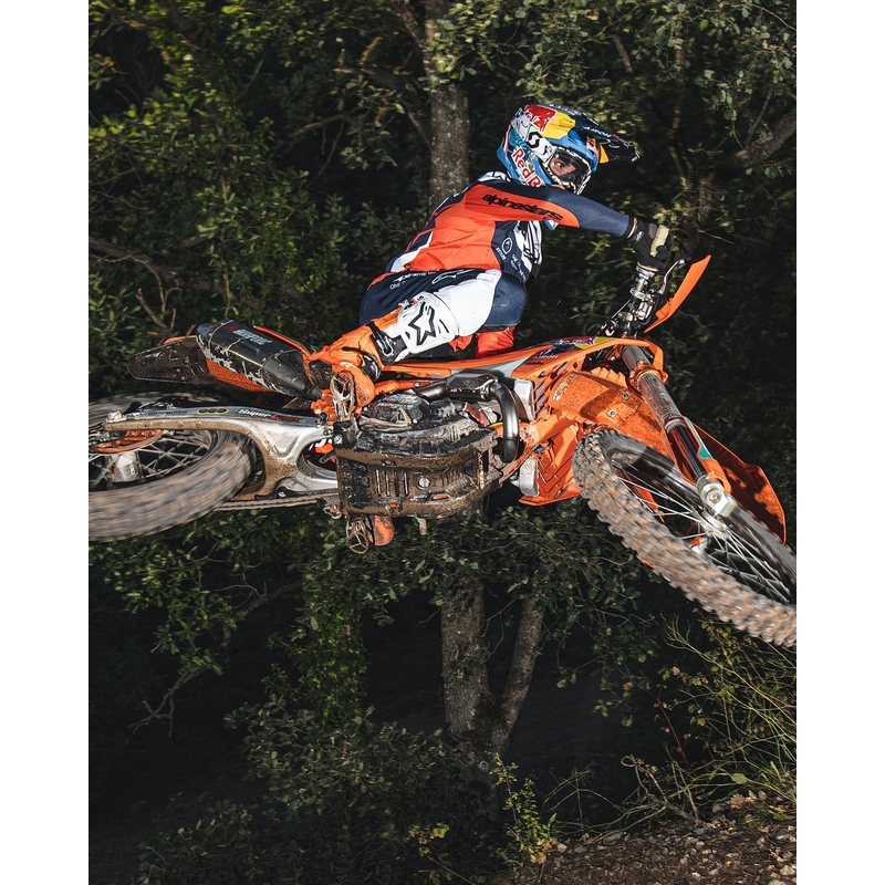 Buty motocyklowe Alpinestars Tech 10 Enduro fluo pomarańczowo-czarno-białe