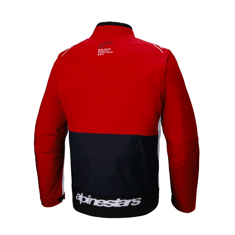 Kurtka Alpinestars Lite Dura Softshell w kolorze czarno-czerwono-białym
