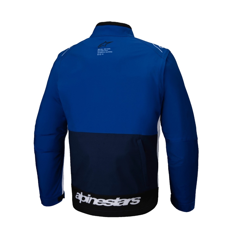 Kurtka softshell Alpinestars Lite Dura Softshell niebiesko-biała