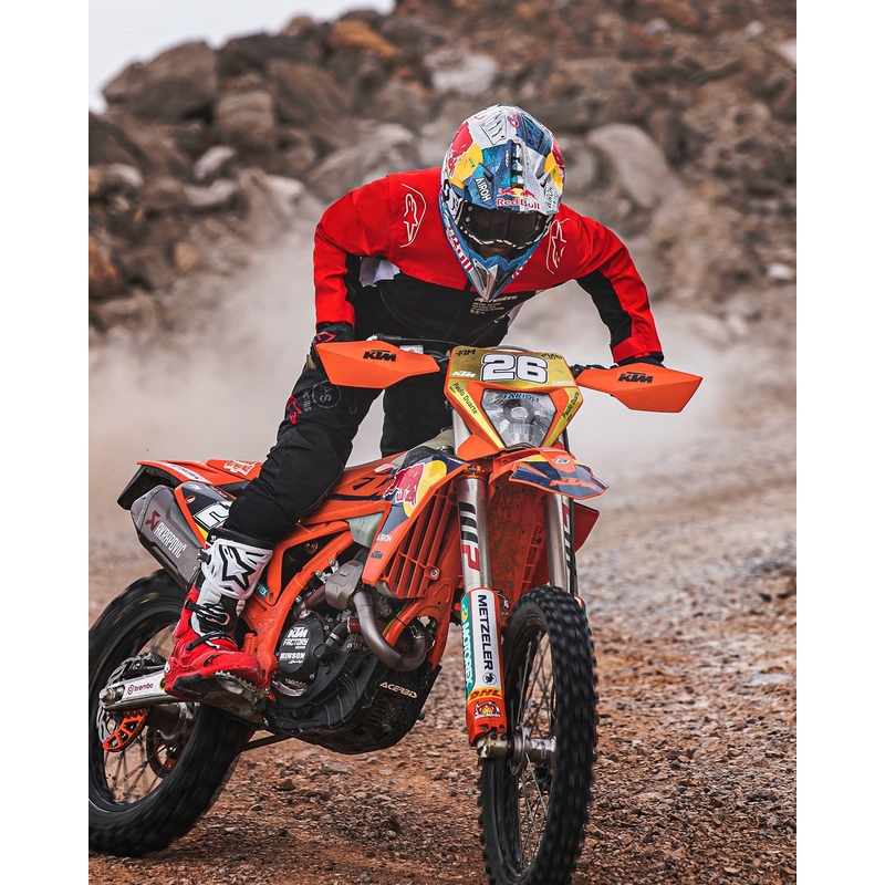 Kurtka Alpinestars PRO-Dura czarno-czerwono-biała