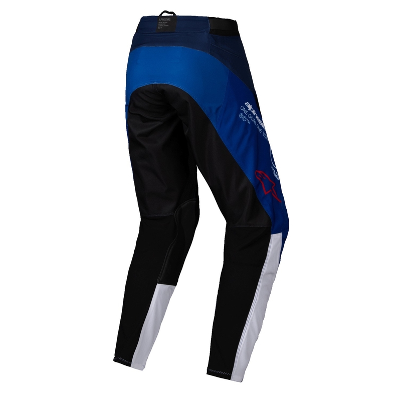 Spodnie motocrossowe Alpinestars PRO-Dura niebiesko-białe