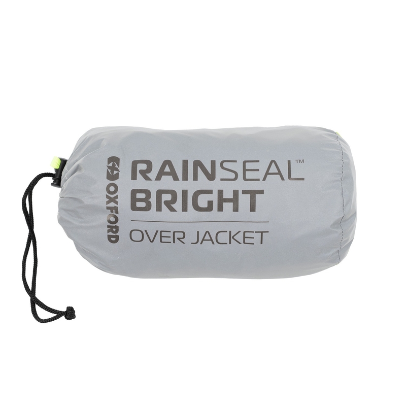 Wodoodporna kurtka Oxford Rain Seal odblaskowa w kolorze szarym