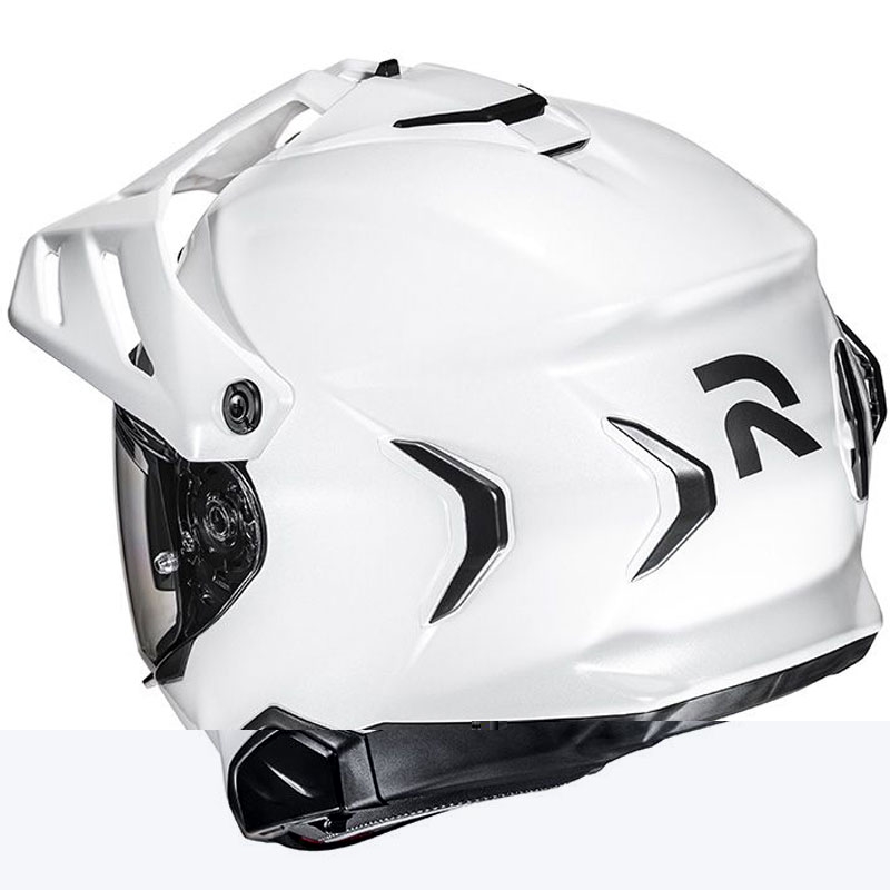 Kask motocyklowy Enduro HJC RPHA 60 Solidny perłowo-biały
