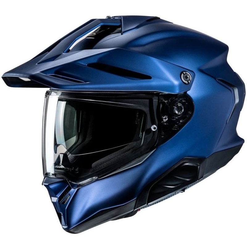 Kask motocyklowy Enduro HJC RPHA 60 Solid Półmetaliczny niebieski