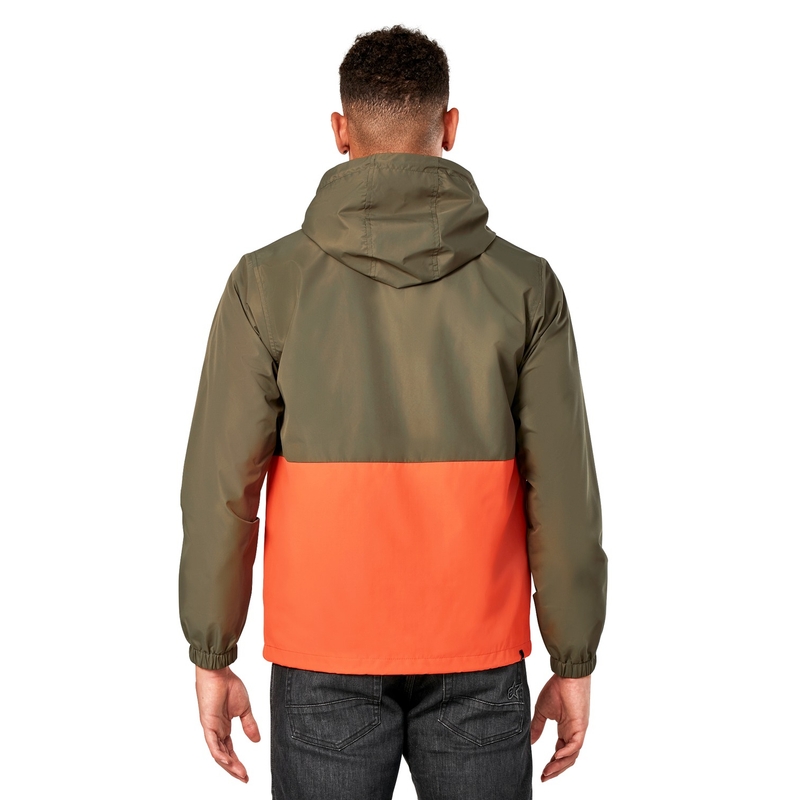Kurtka wiatrówka Alpinestars Speeded Windbreaker w kolorze zielono-pomarańczowym