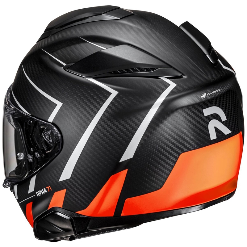 Kask motocyklowy integralny HJC RPHA 71 CARBON Cano MC6HSF czarno-pomarańczowy wyprzedaż