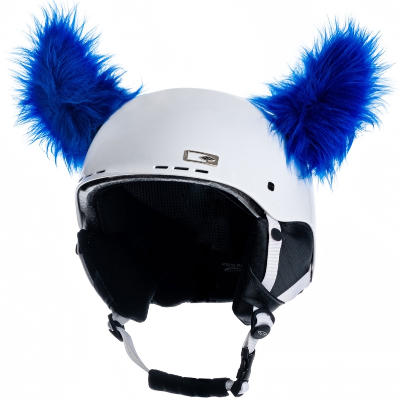 Crazy Ears uszy kasku Rogi niebieskie
