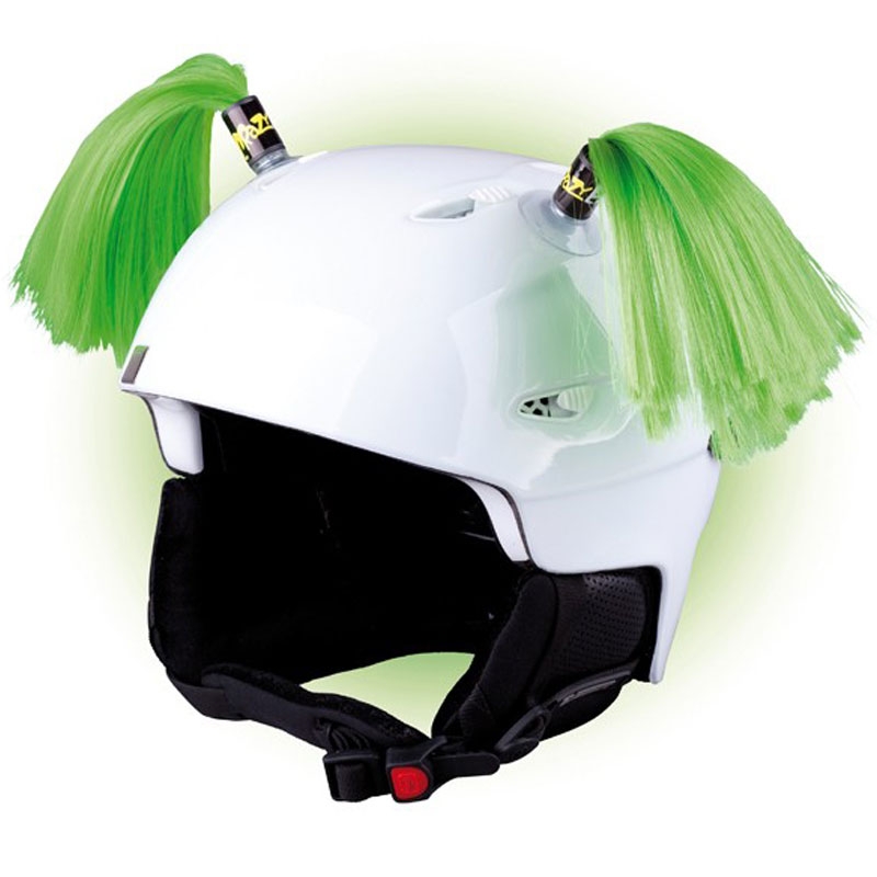 Crazy Ears uszy do kasku Kucyki zielone
