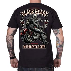 T-shirt Black Heart Coffin w kolorze czarnym