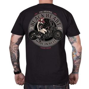 T-shirt Black Heart Ember w kolorze czarnym