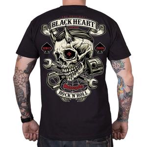 T-shirt Black Heart Liberty w kolorze czarnym