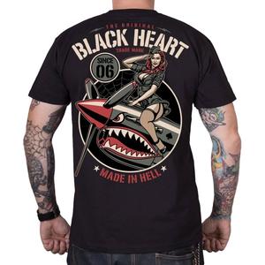 T-shirt Black Heart Air Fighter w kolorze czarnym