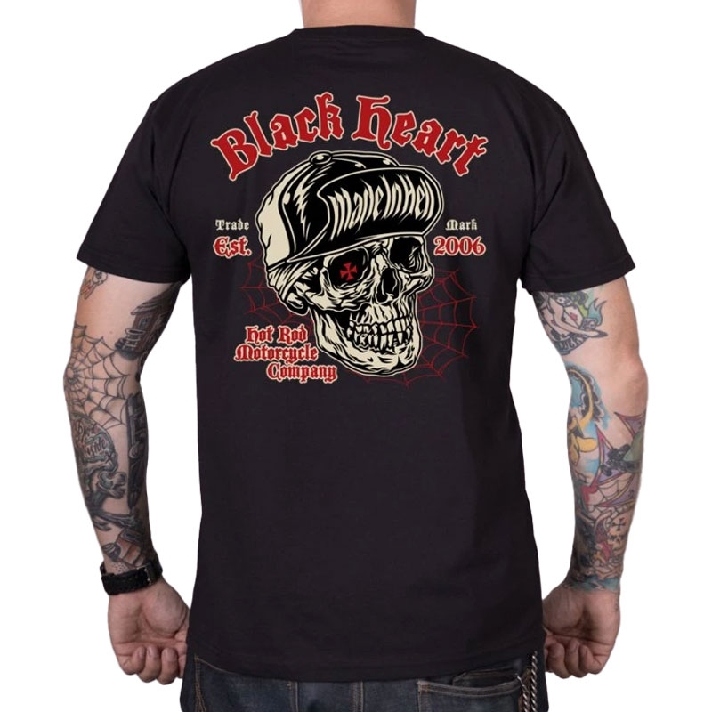 T-shirt Black Heart Gravity czarny