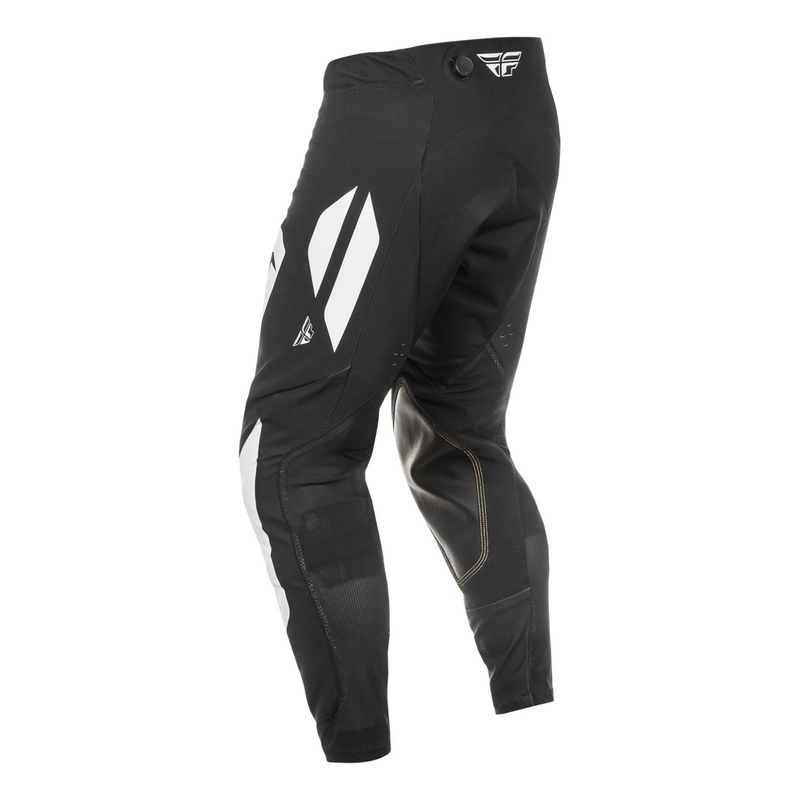 Spodnie motocrossowe FLY Racing Evolution czarno-biało-fioletowe