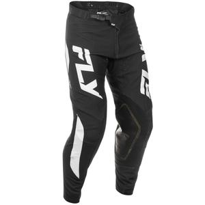 Spodnie motocrossowe FLY Racing Evolution czarno-biało-fioletowe