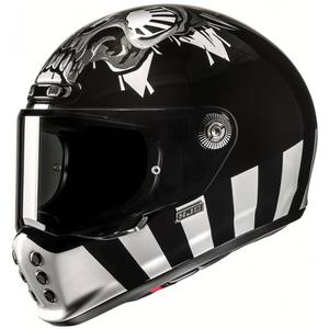Kask motocyklowy integralny HJC V10 Crania MC5 czarno-szary