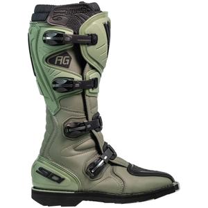 Buty motocrossowe SiDi Agueda zielono-czarne