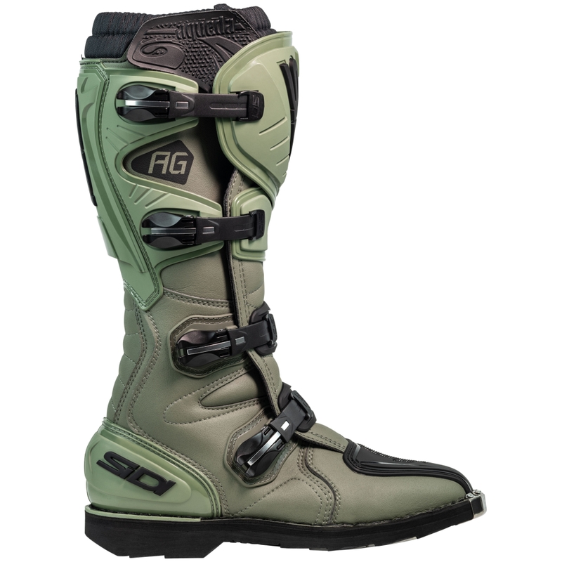 Buty motocrossowe SiDi Agueda zielono-czarne