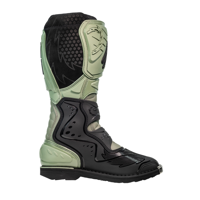 Buty motocrossowe SiDi Agueda zielono-czarne