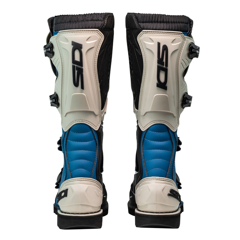 Buty motocrossowe SiDi Agueda niebiesko-beżowe