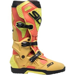 Buty motocyklowe SiDi Crossair złoto-zielone