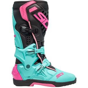 Buty motocyklowe SiDi Crossair miętowo-czarno-różowe