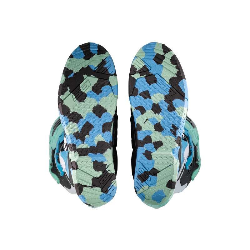 Buty motocyklowe SiDi Crossair X czarno-turkusowe