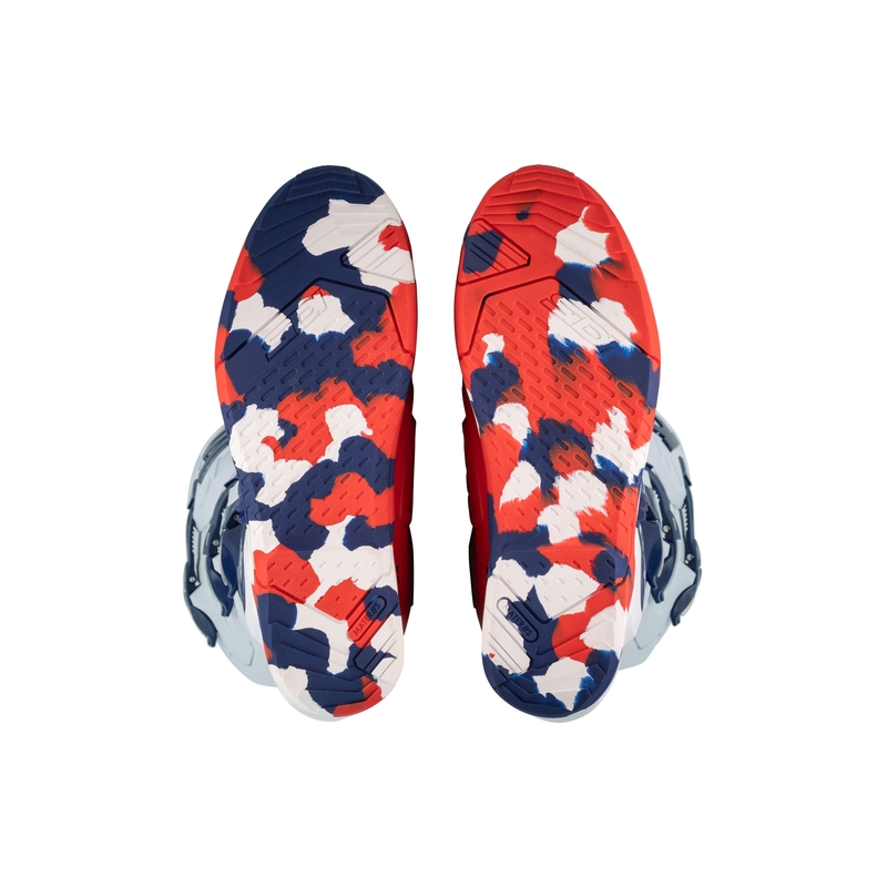 Buty motocyklowe SiDi Crossair X biało-niebiesko-czerwone