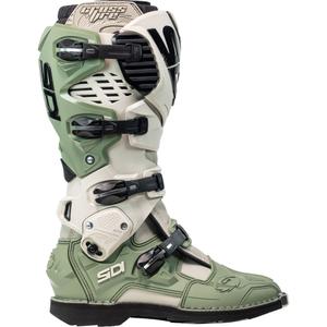 Buty motocyklowe SiDi Crossfire 3 zielono-beżowe