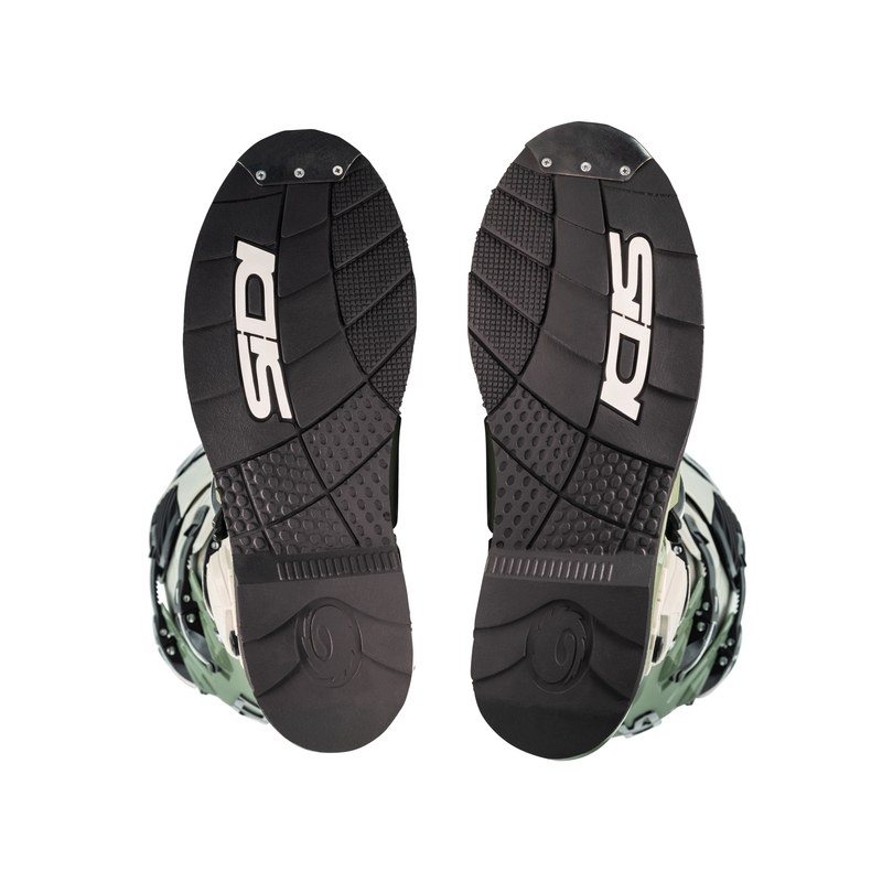 Buty motocyklowe SiDi Crossfire 3 zielono-beżowe