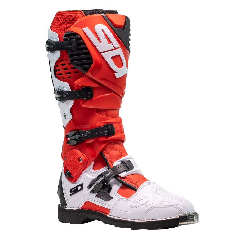 Buty motocyklowe SiDi Crossfire 3 czerwono-białe