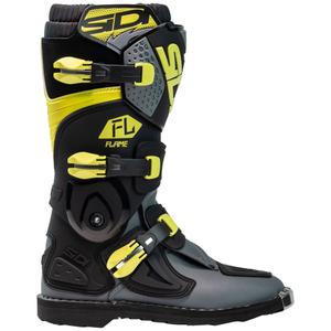 Dziecięce buty motocrossowe SiDi Flame czarno-żółte