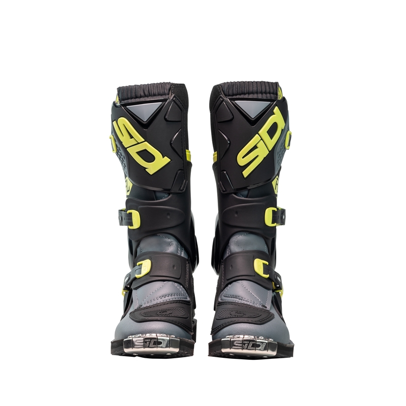 Dziecięce buty motocrossowe SiDi Flame czarno-żółte