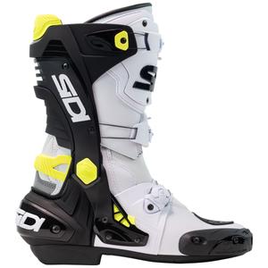 Buty motocyklowe SiDi Rex biało-czarno-żółte