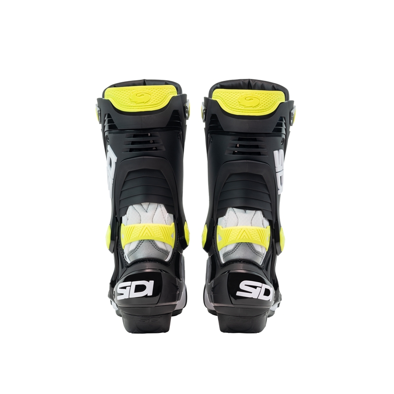 Buty motocyklowe SiDi Rex biało-czarno-żółte