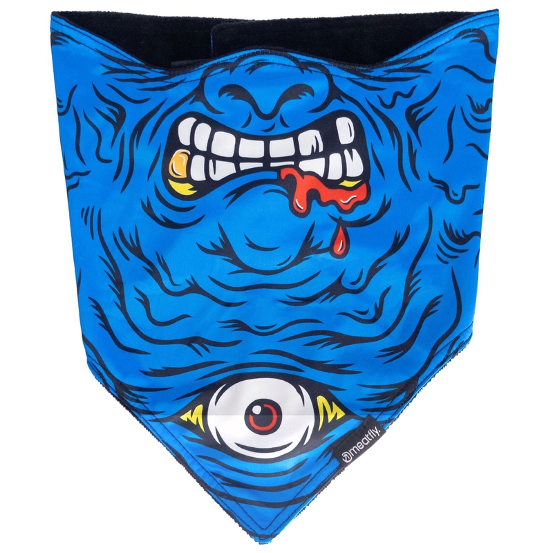 Apaszka Meatfly Frosty Monster w kolorze niebieskim