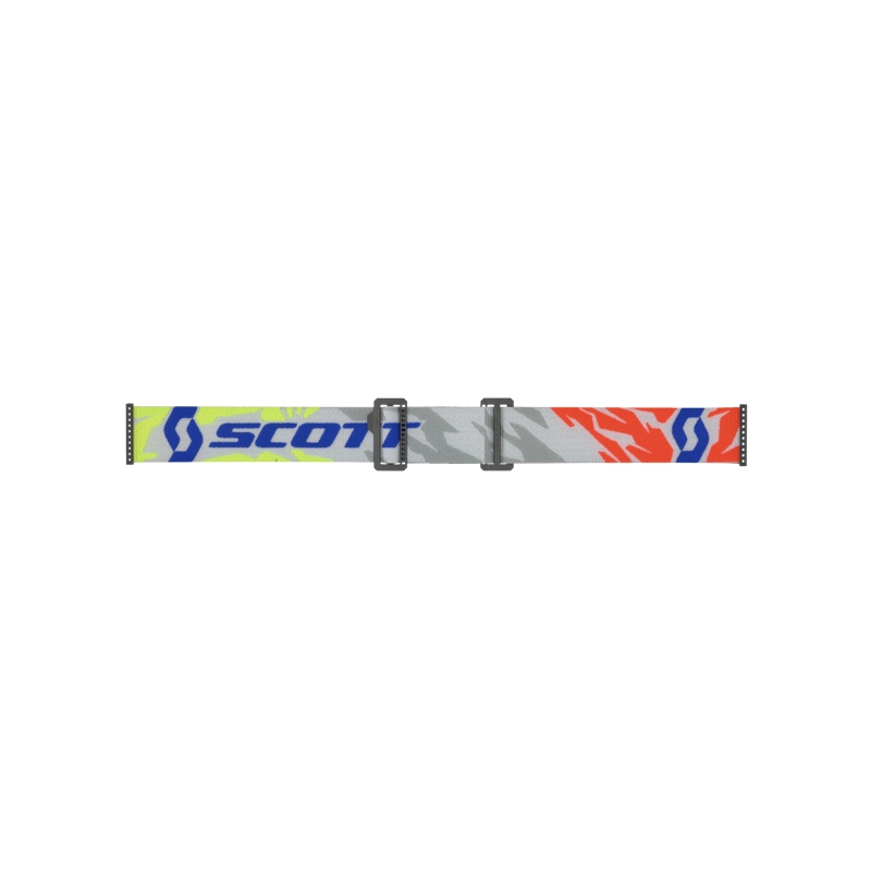 Dziecięce gogle motocrossowe SCOTT Primal Youth niebieskie z przezroczystą plexi