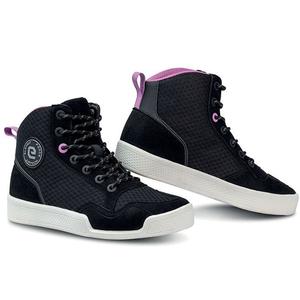 Damskie buty motocyklowe Eleveit Force Airtech Lady czarno-różowe